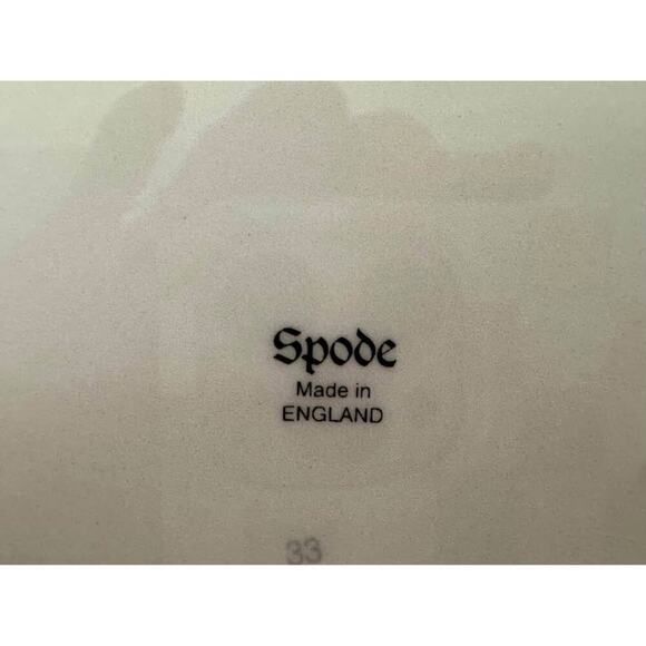 Spode England Holly Berry 11.5” Cake Plate - Picture 2 of 4